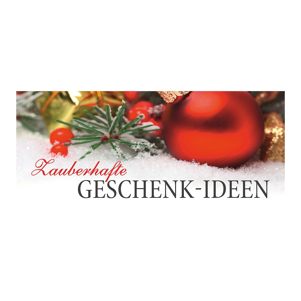 Plakat 'Zauberhafte GESCHENK-IDEEN'