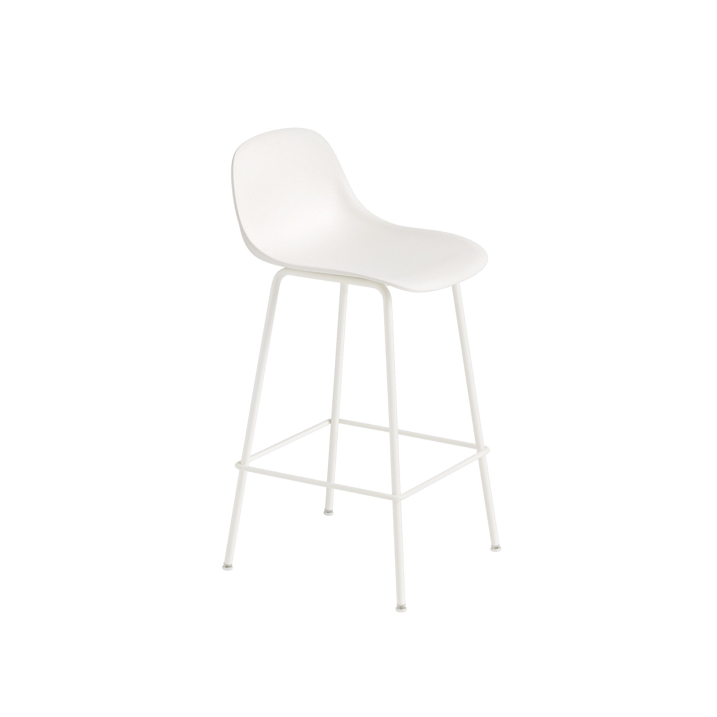 Tabouret de bar fiber avec dossier - Muuto